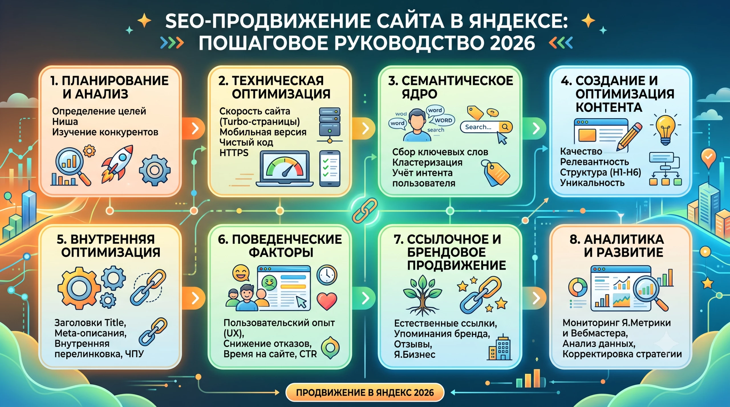 SEO-продвижение сайта в Яндексе: пошаговое руководство…