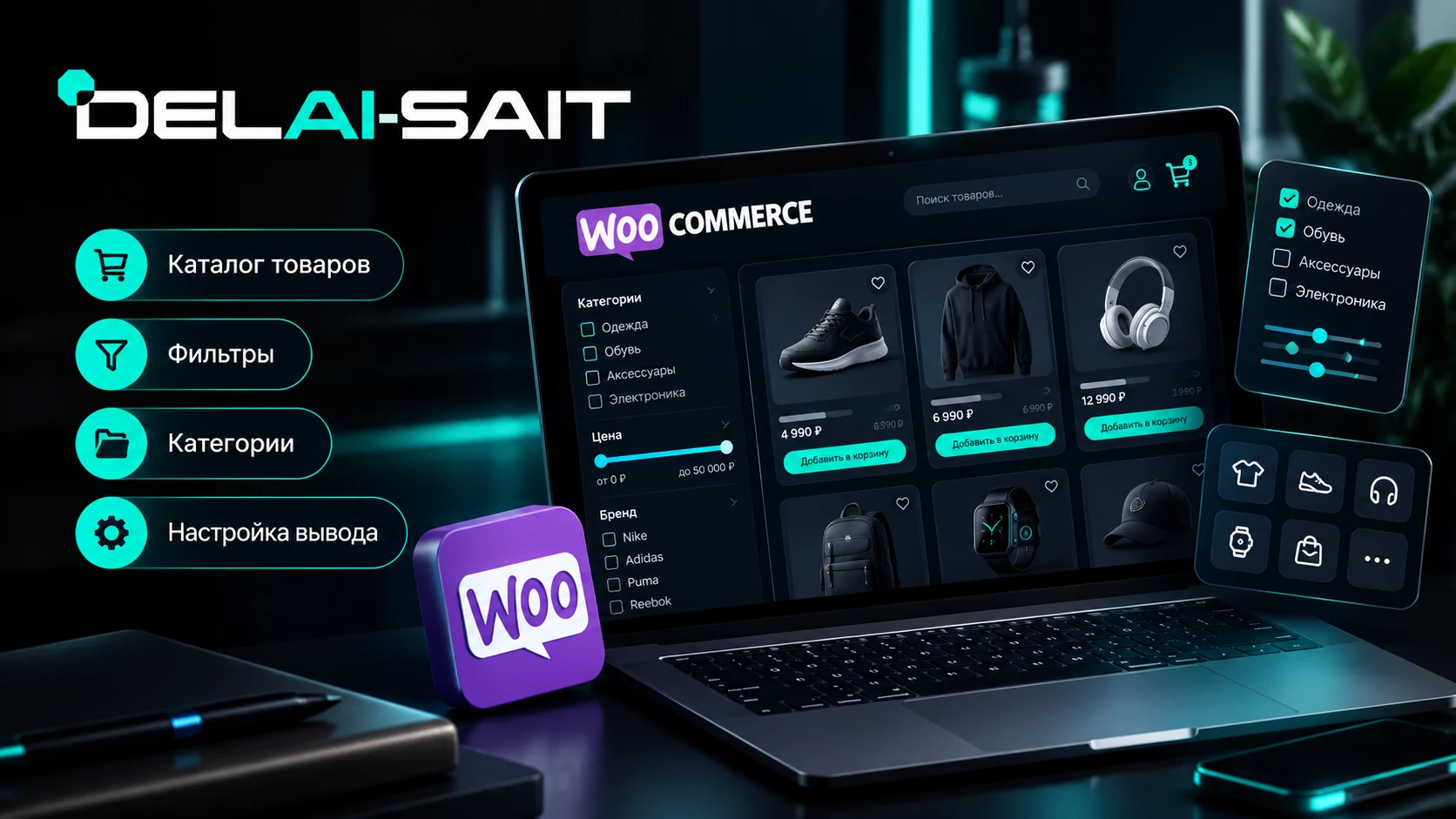 Каталог товаров WooCommerce: как настроить вывод, фильтры и категории