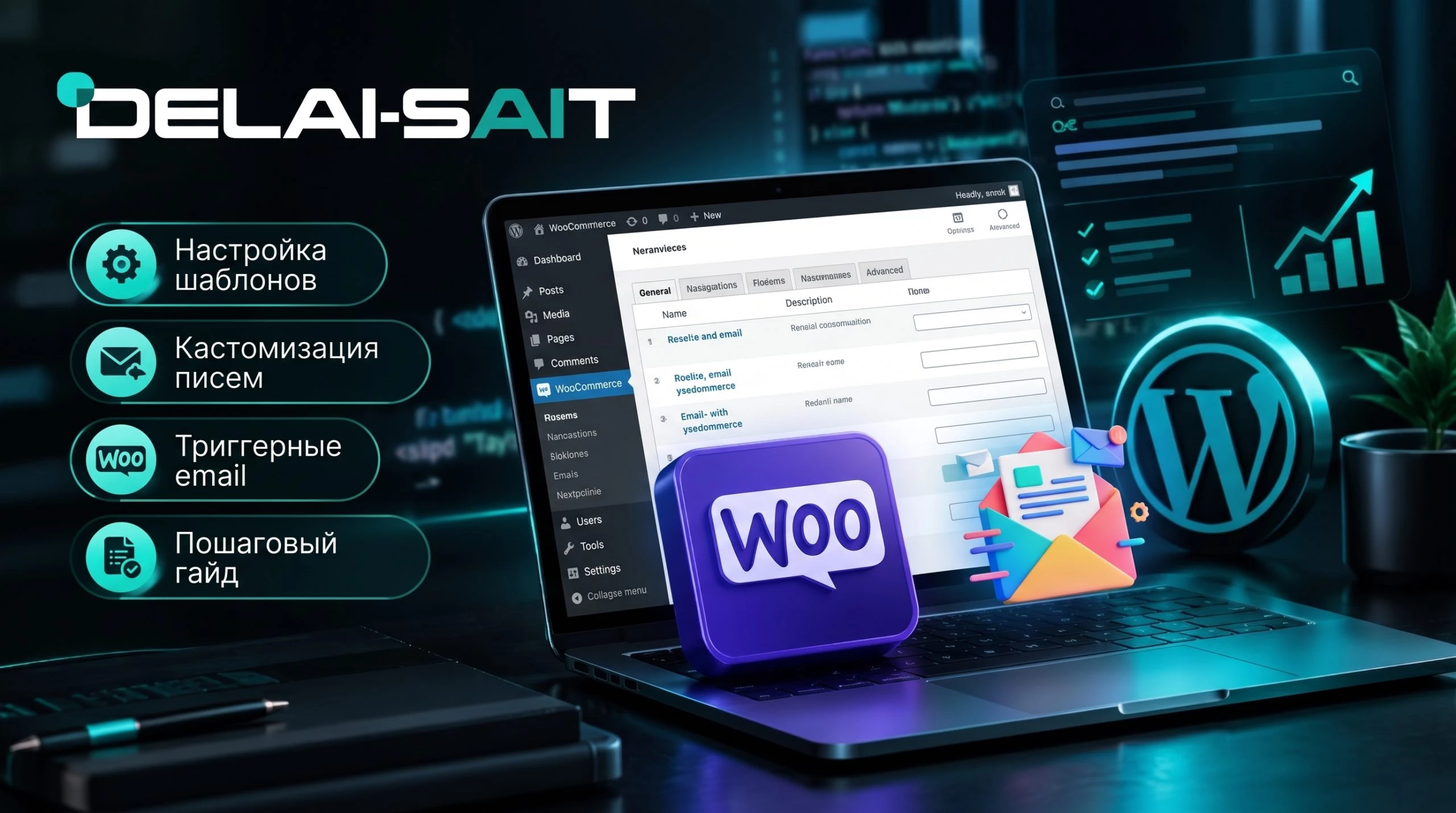 Письма WooCommerce: как настроить и изменить шаблоны email